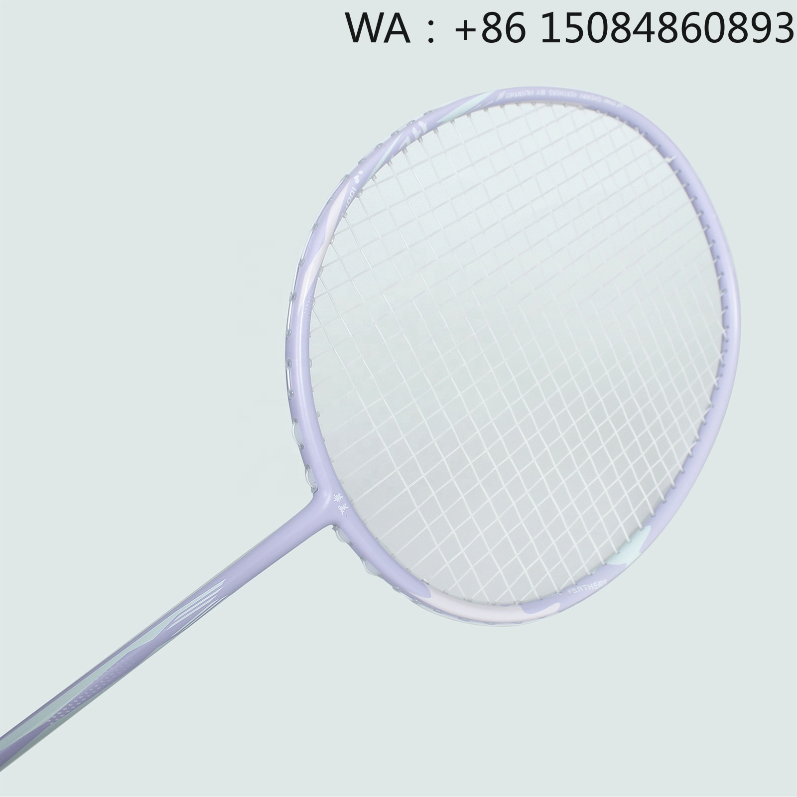 Badminton Racket Carbon - Raket bulu tangkis bahan serat karbon