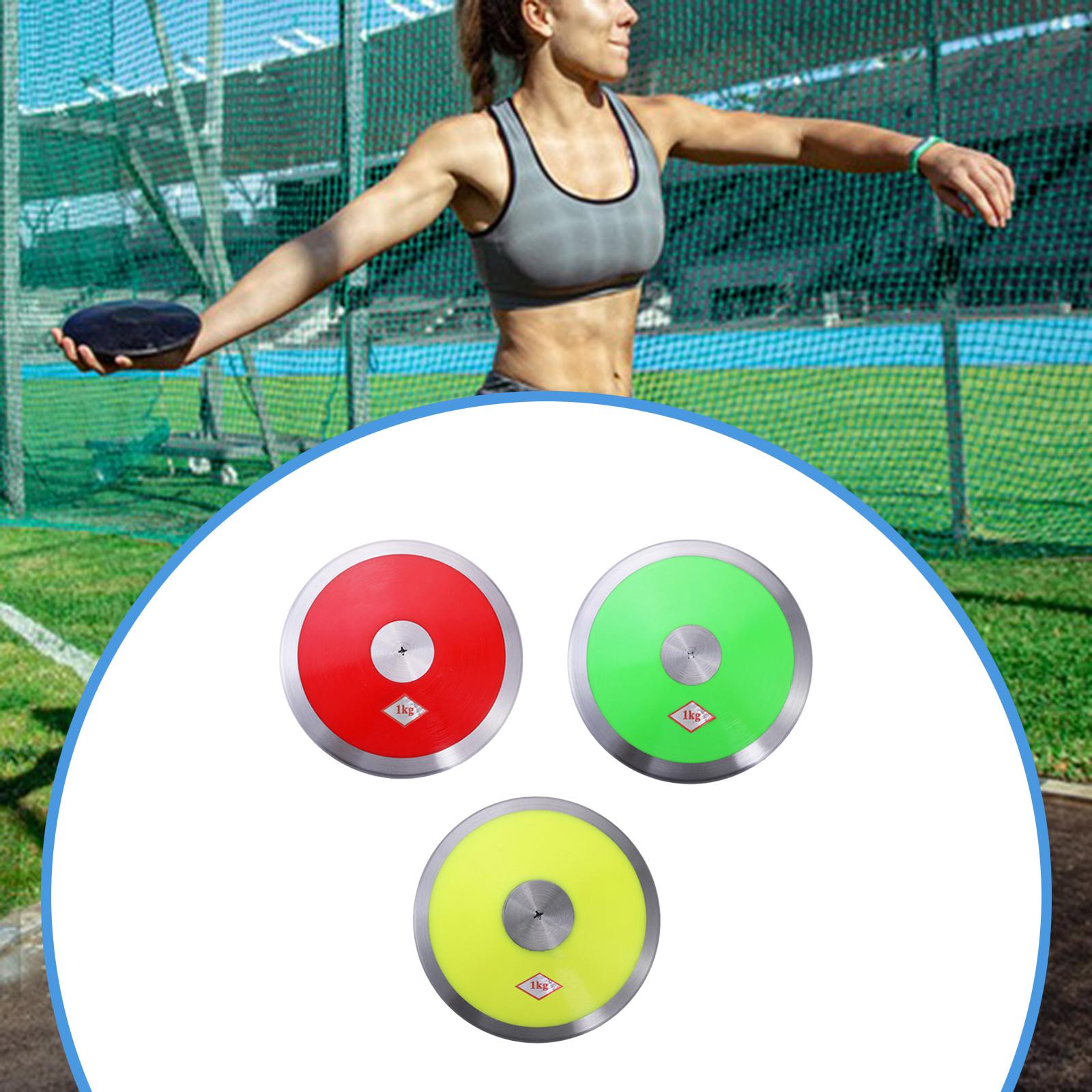 Discus Throw Training - 1kg Nylon dengan Pelek dan Pusat