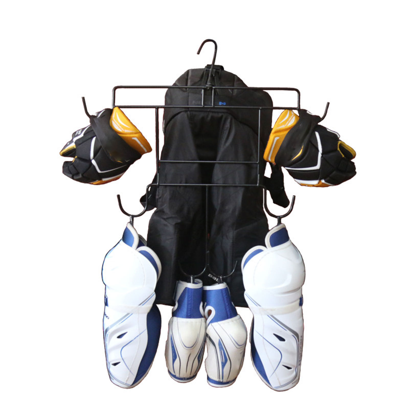 Sports Equipment Drying Rack - Rak Pengering Perlengkapan Hoki Es Baja
