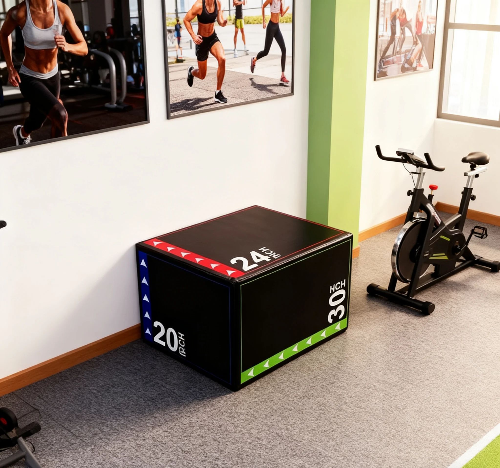 Kotak Lompat Plyometric 3-in-1 - Sports Equipment Website ulasan dan harga