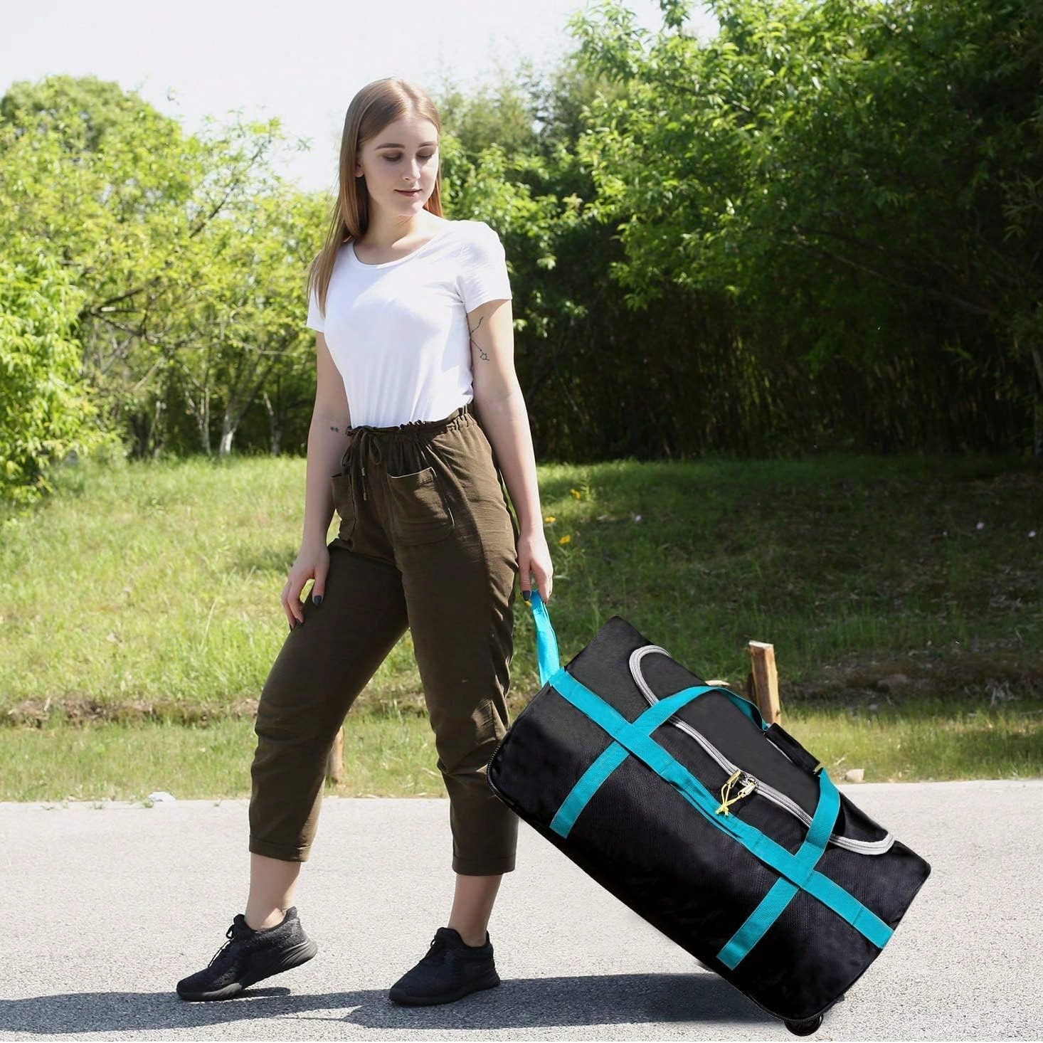 Tas Perjalanan 85L Dengan Roda - Sports Equipment Bag With Wheels ulasan dan harga