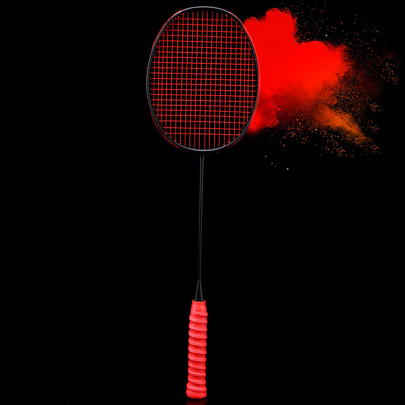 Set Raket Bulu Tangkis Serat K - Badminton Racket Carbon ulasan dan harga