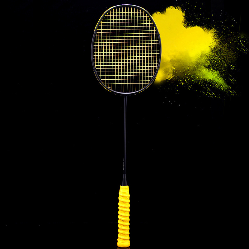 Set Raket Bulu Tangkis Serat K - Badminton Racket Carbon ulasan dan harga