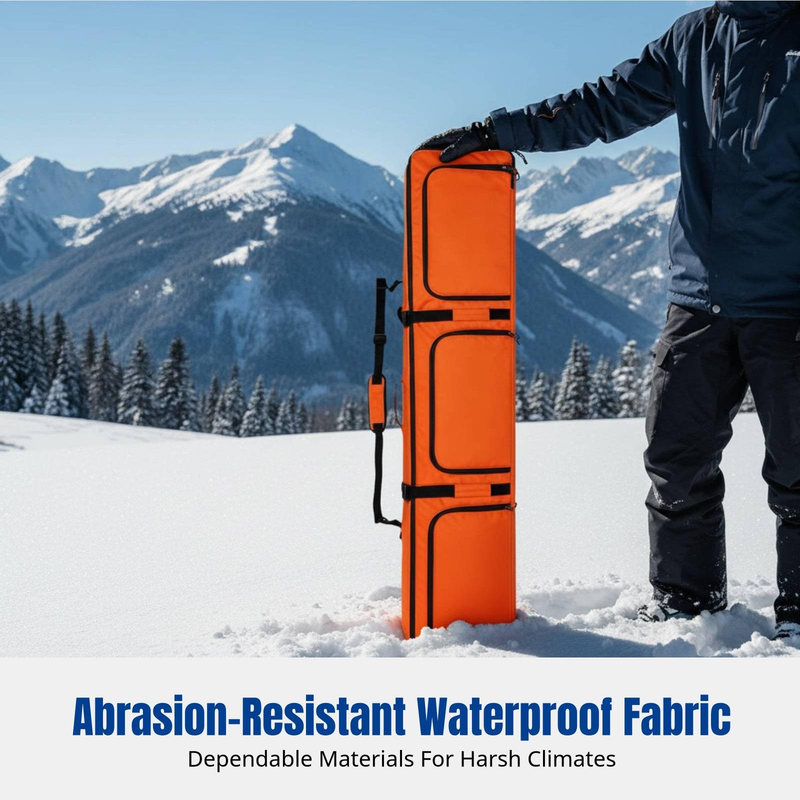 Tas Perlengkapan Ski Tahan Air - Sports Equipment Bag With Wheels ulasan dan harga
