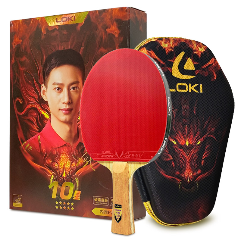 Raket Tenis Meja LOKI Asli Ser - Badminton Racket Carbon ulasan dan harga