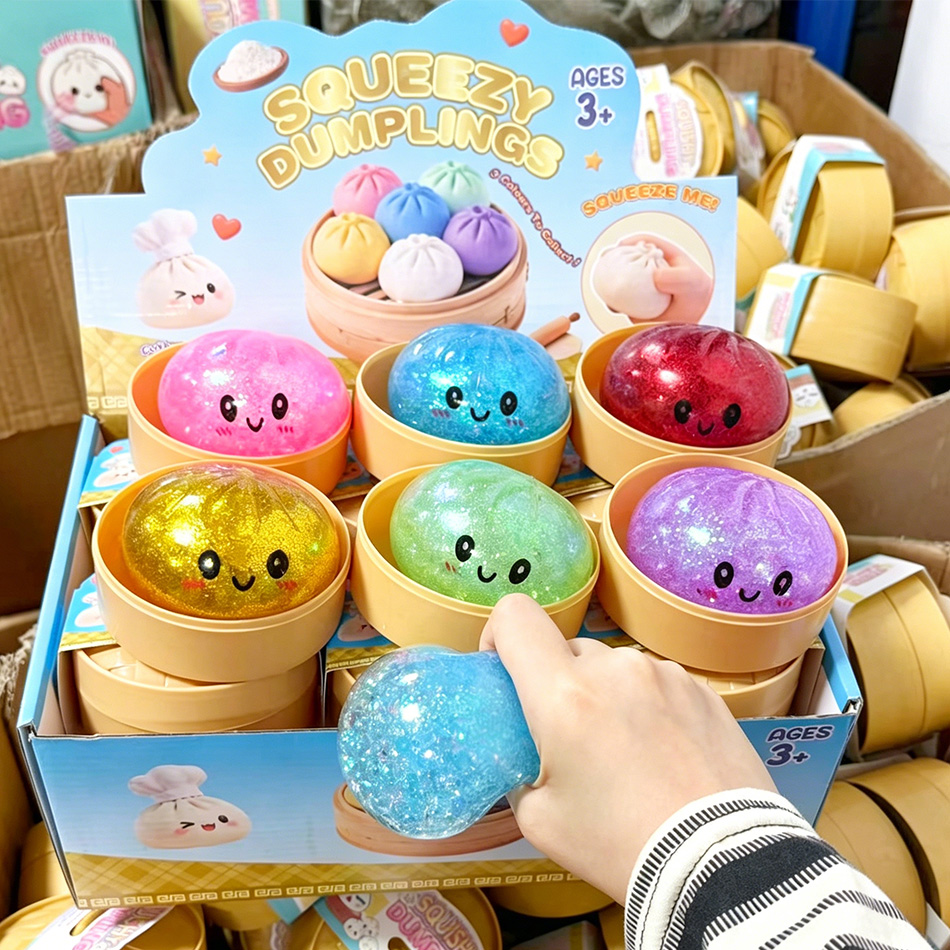 Dumpling Glitter Warna-warni 6 - Sports Equipment Box ulasan dan harga