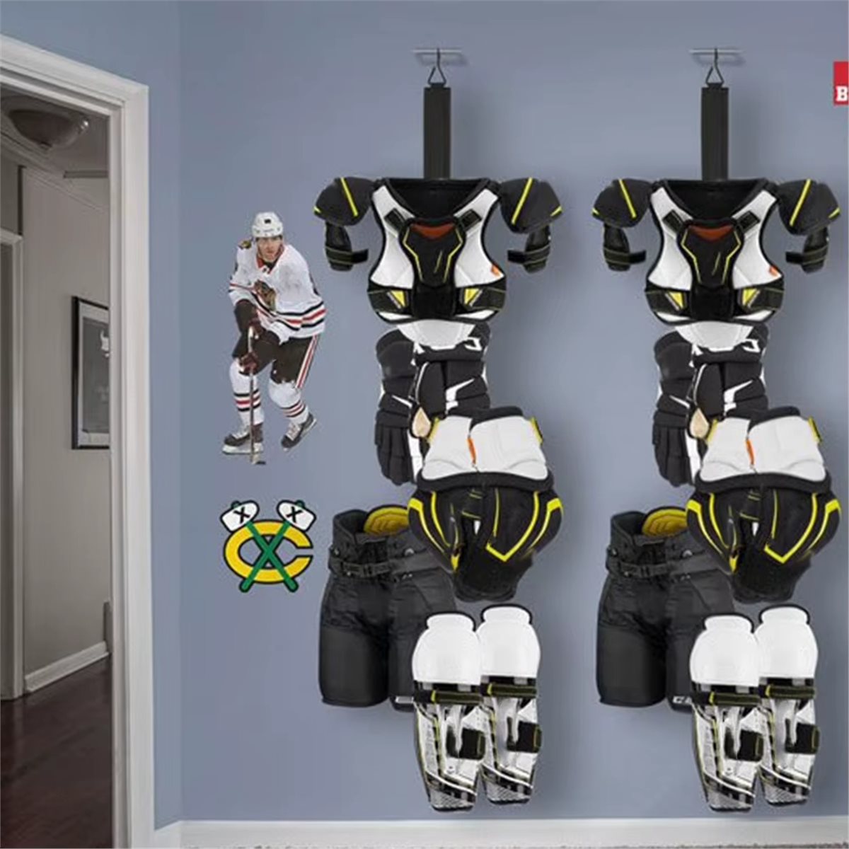 Rak Pengering Peralatan Hoki A - Sports Equipment Drying Rack ulasan dan harga